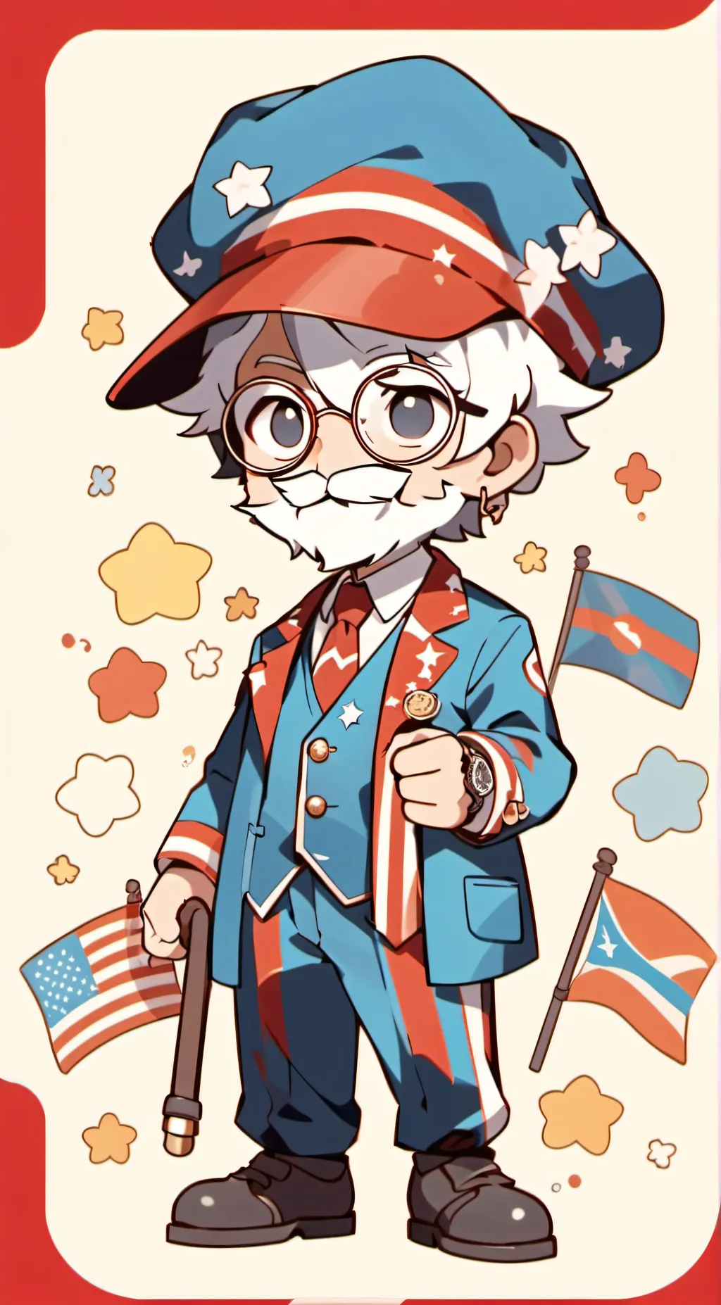 ai character: Leonard background