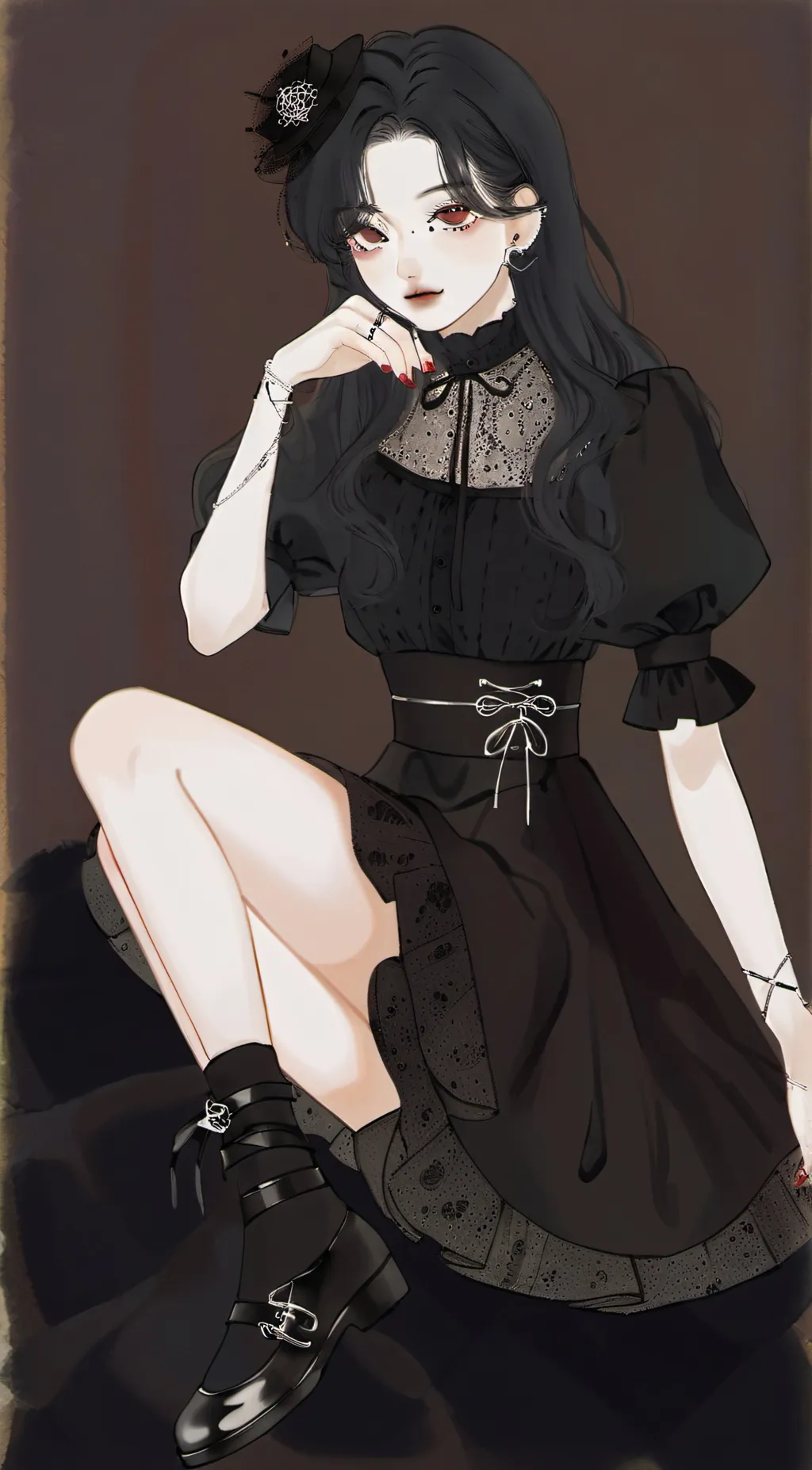 ai character: Marceline  background
