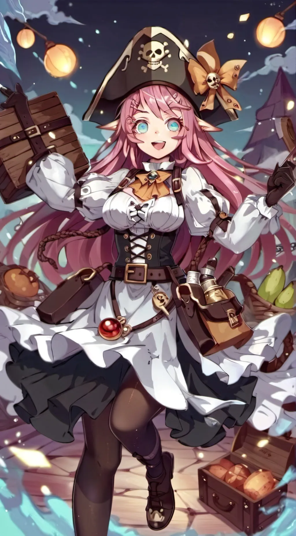 ai character: ~Azure~ background