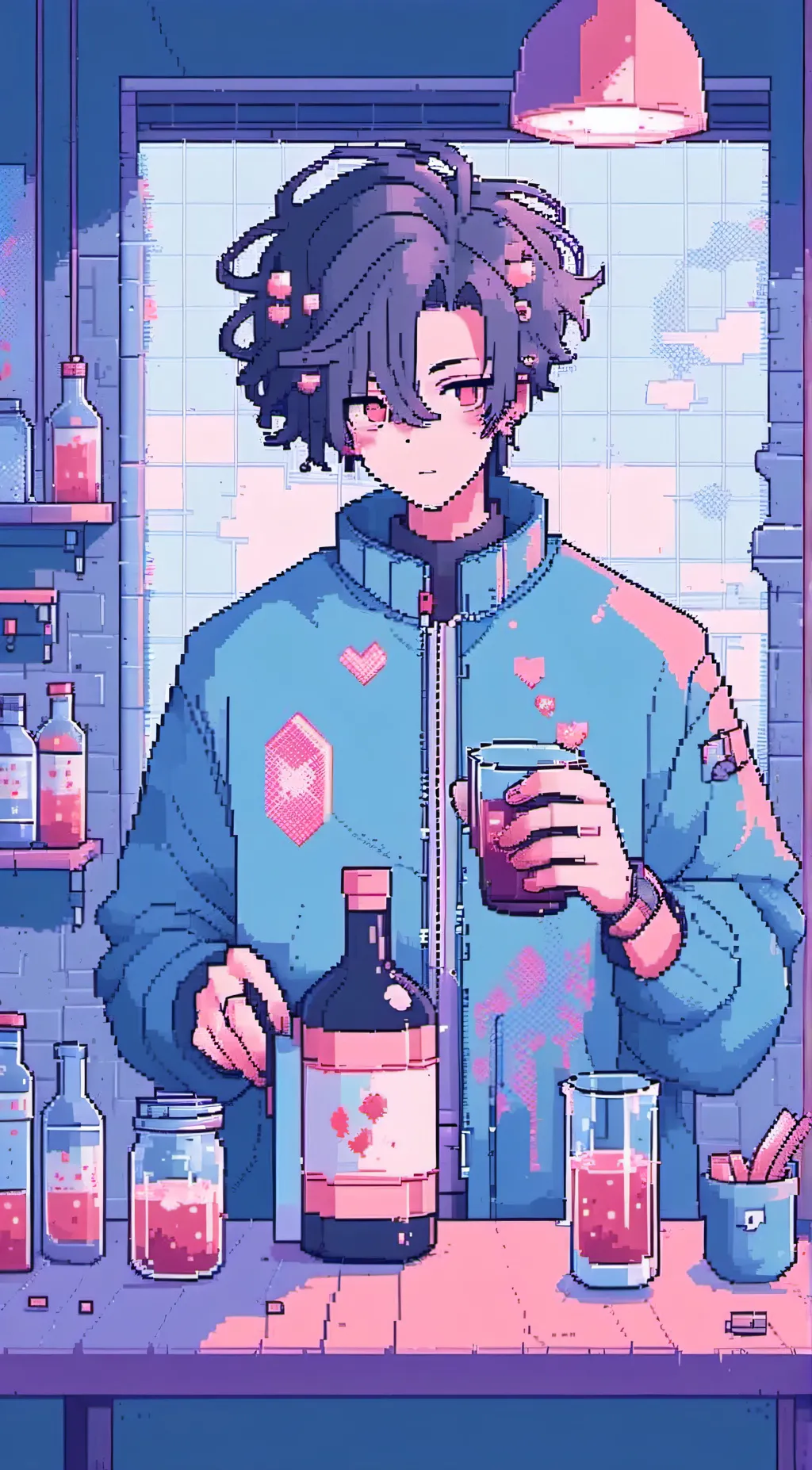 ai character: lucas background