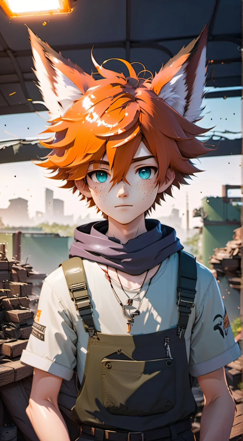 ai character: Tails background