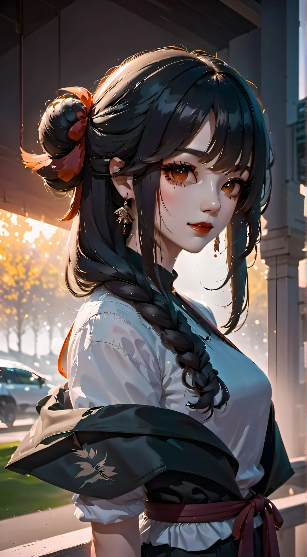 ai character: Eliana Morauni background