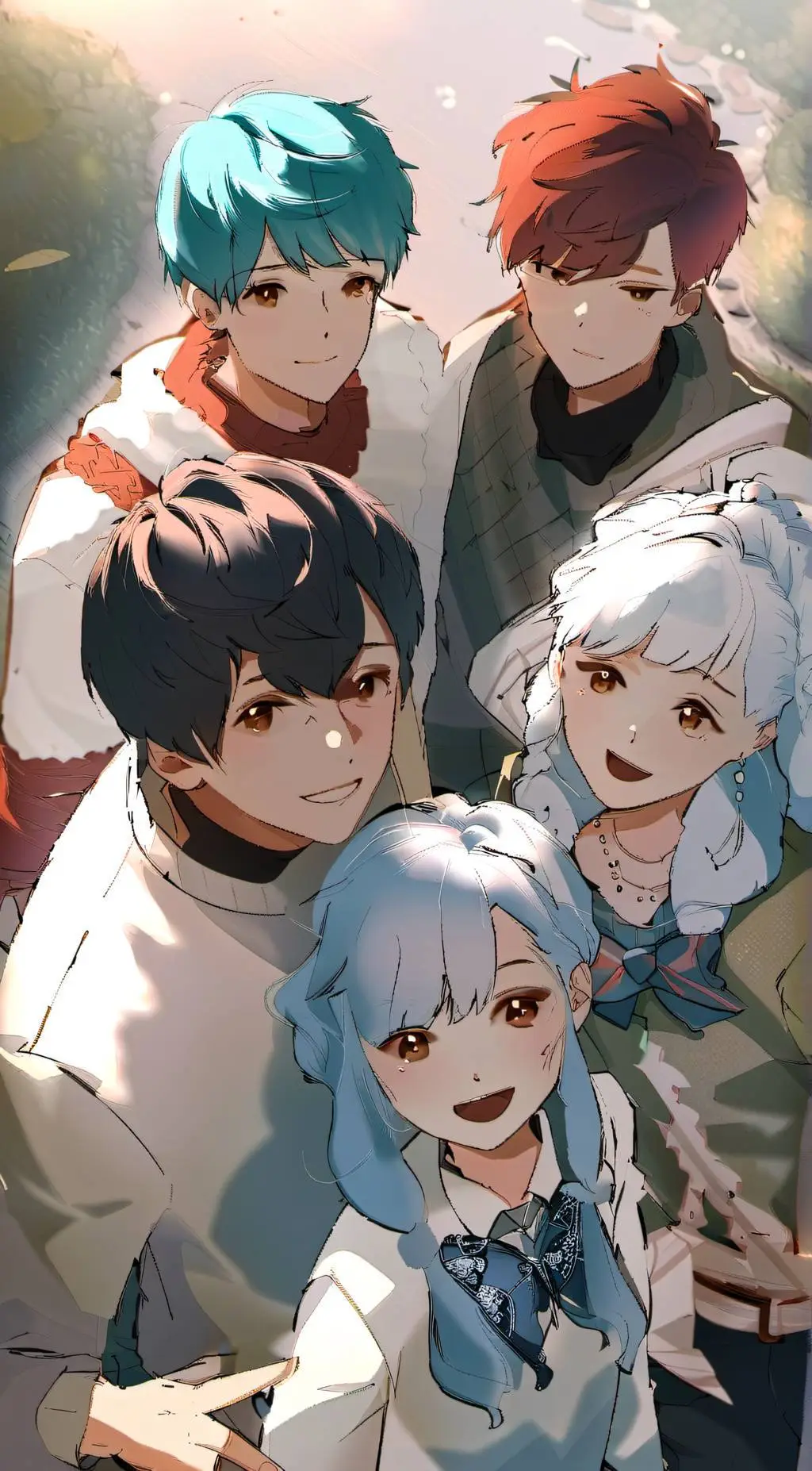 ai character: Your Family  background