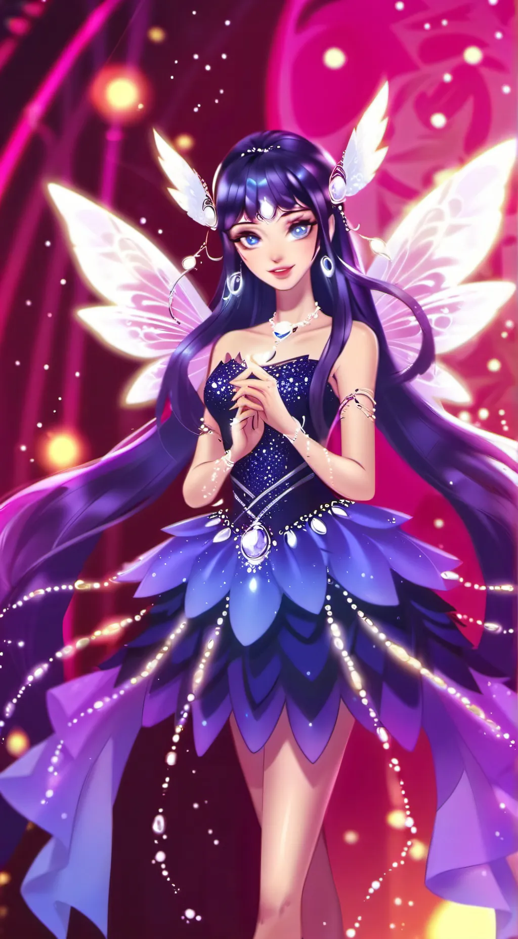 ai character: Musa (Winx) background