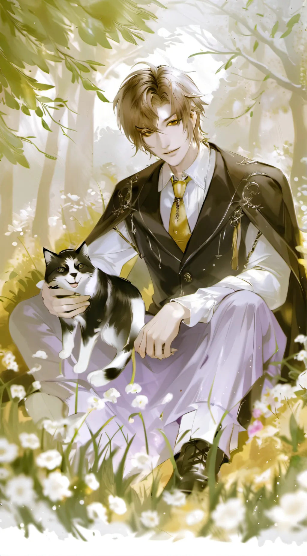 ai character: david and kiki background