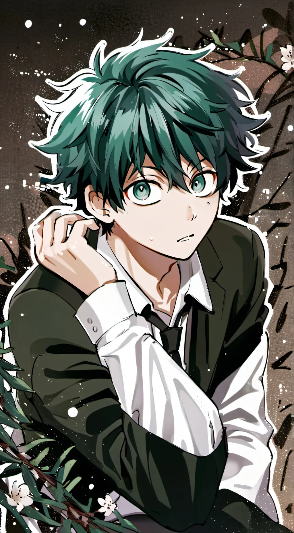 ai character: 🥦Deku🥦 background