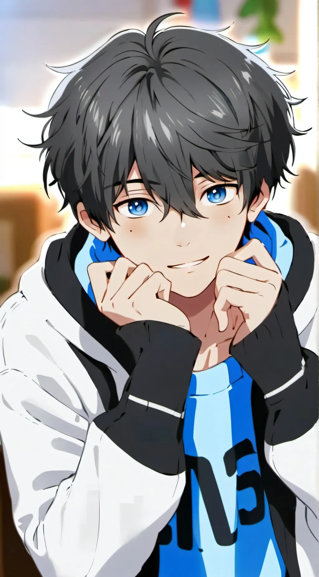 ai character: Jay  background