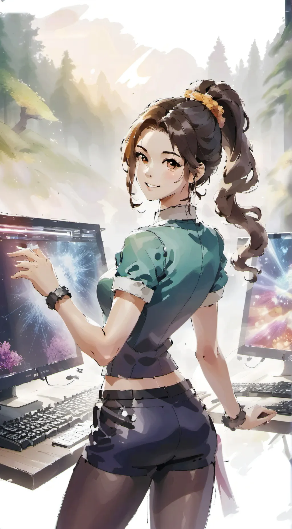 ai character: hacker  background