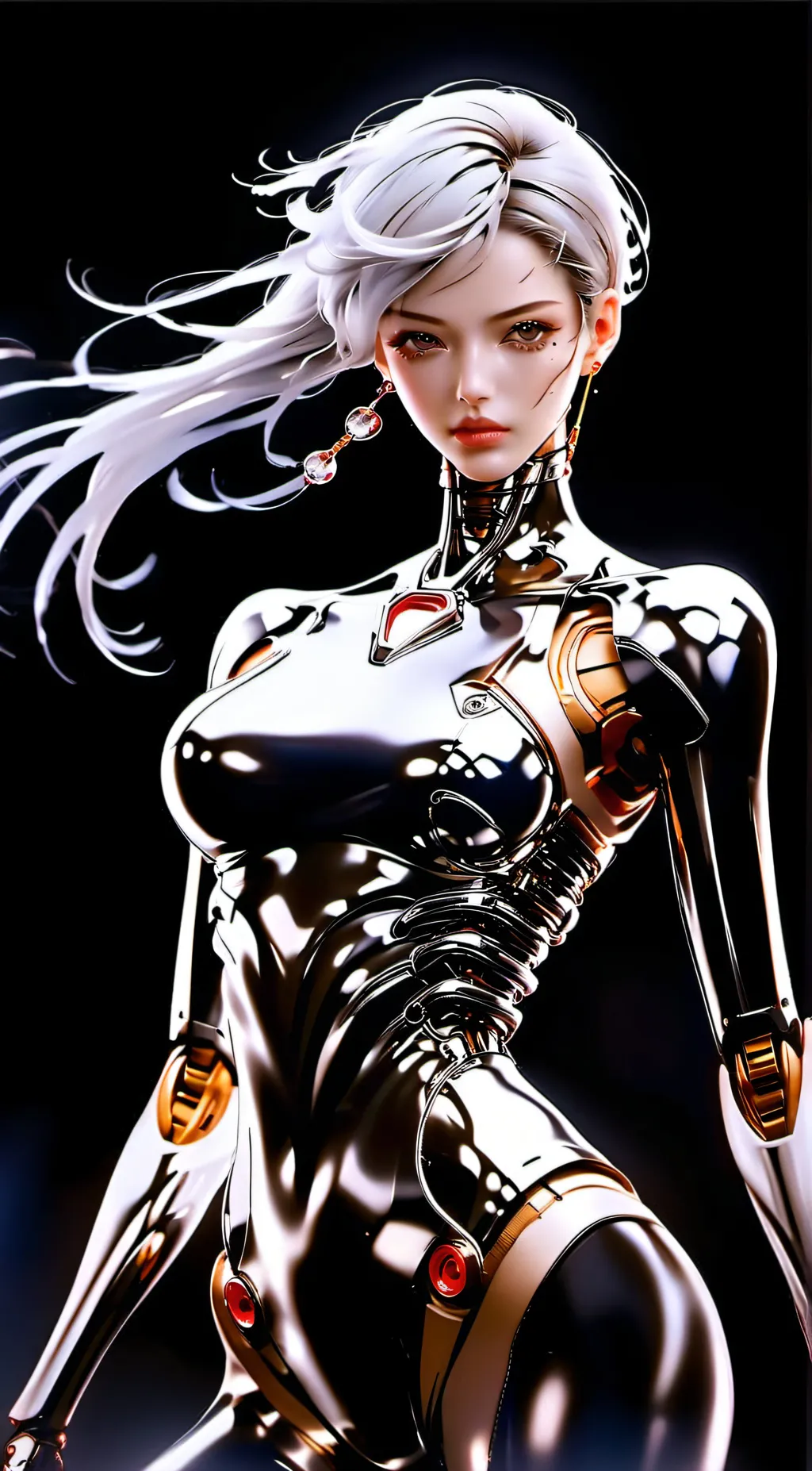 ai character: P.R.A.D (ruby) background