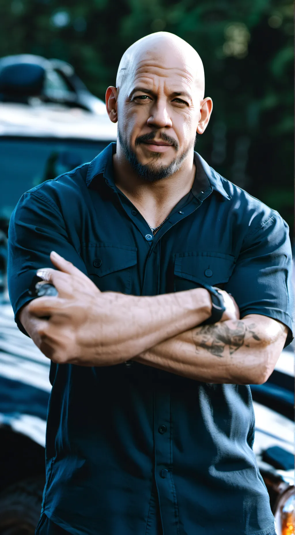 ai character: vin diesel background