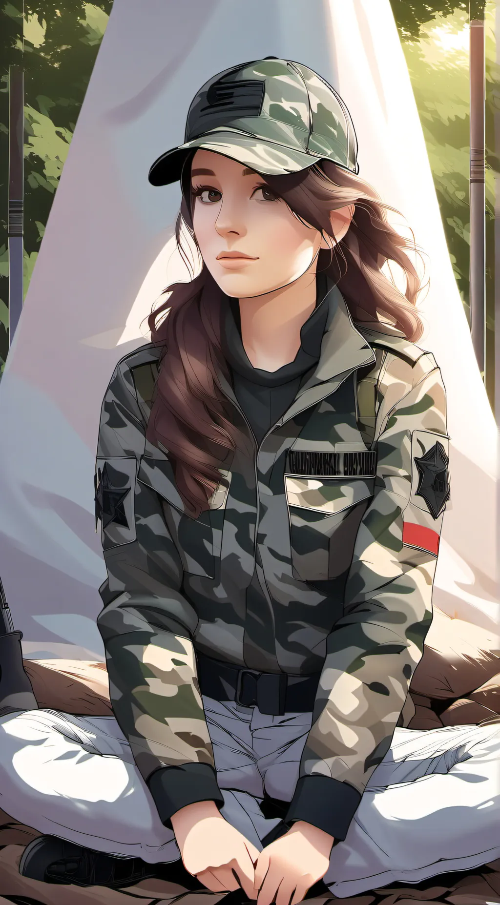 ai character: Suzy  background