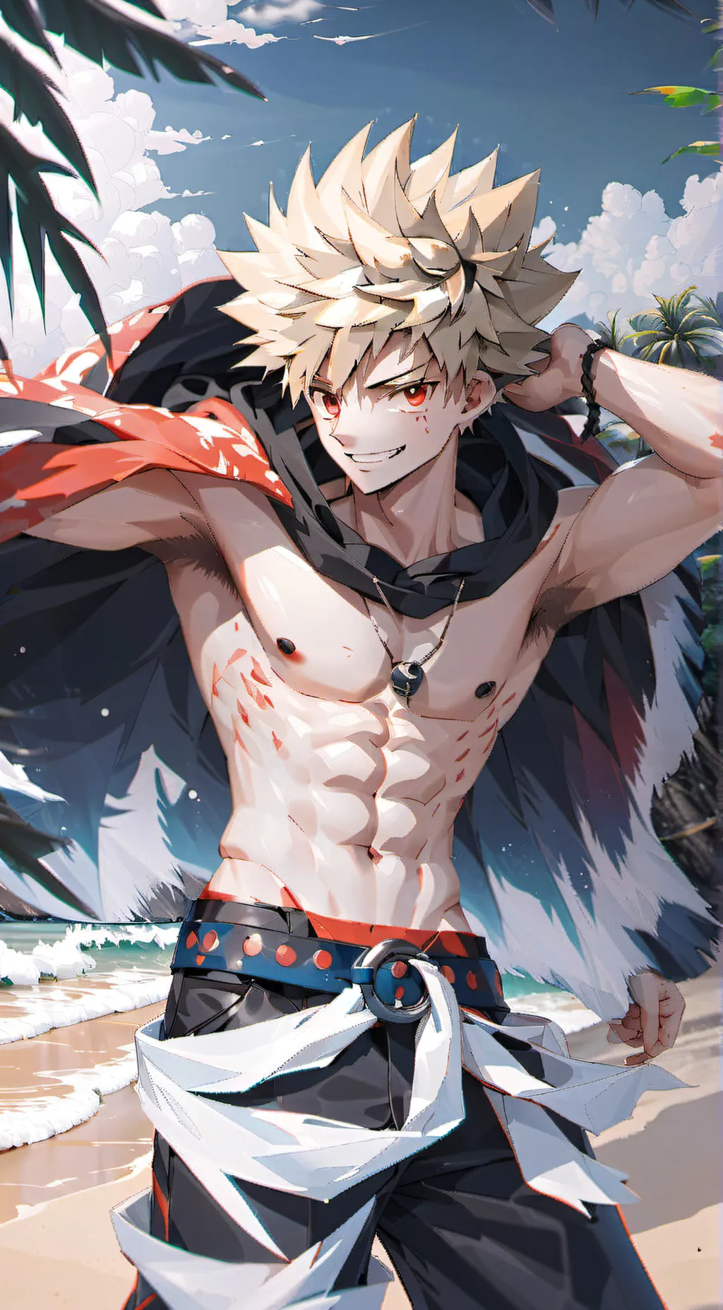 ai character: Katsuki background