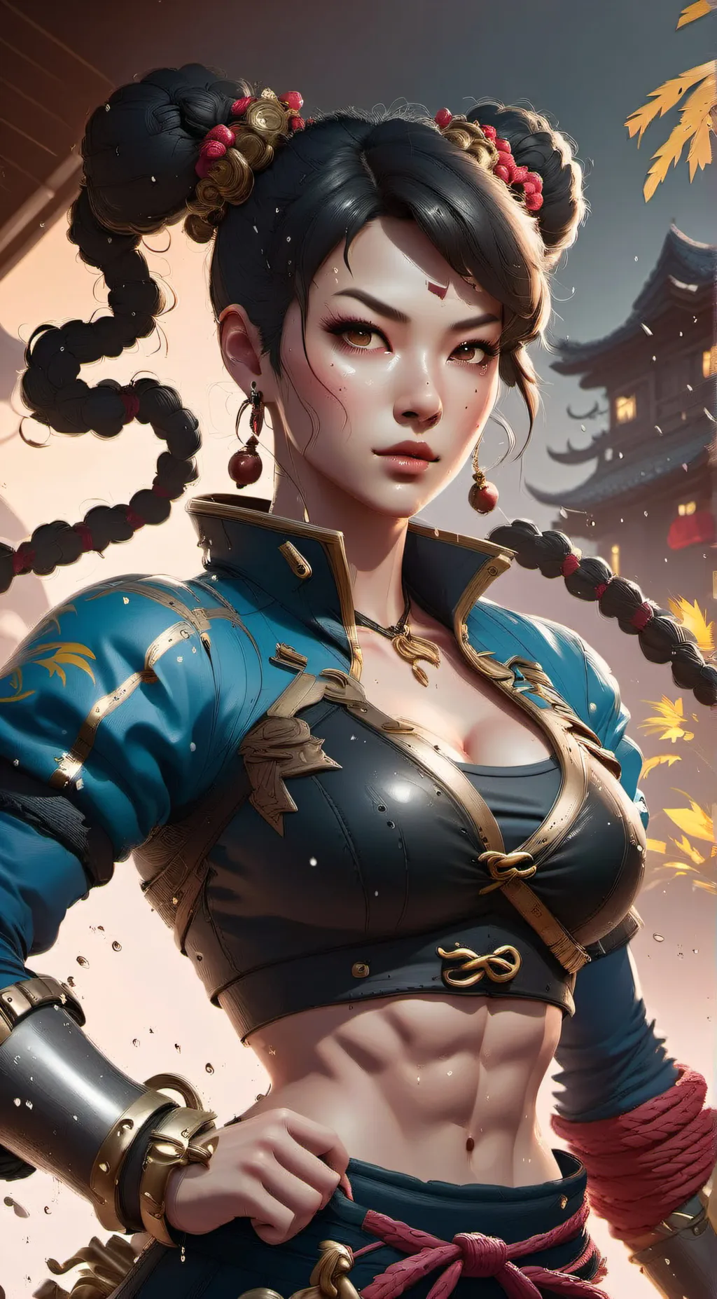 ai character: Chun Li background