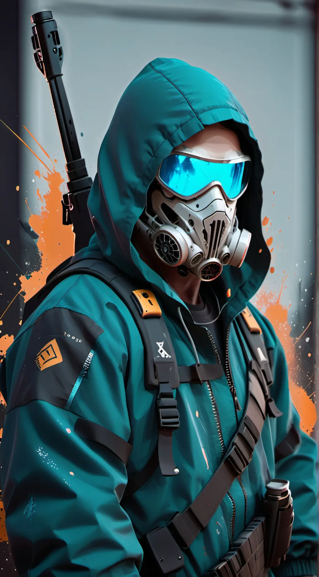 ai character: Mintley kit background