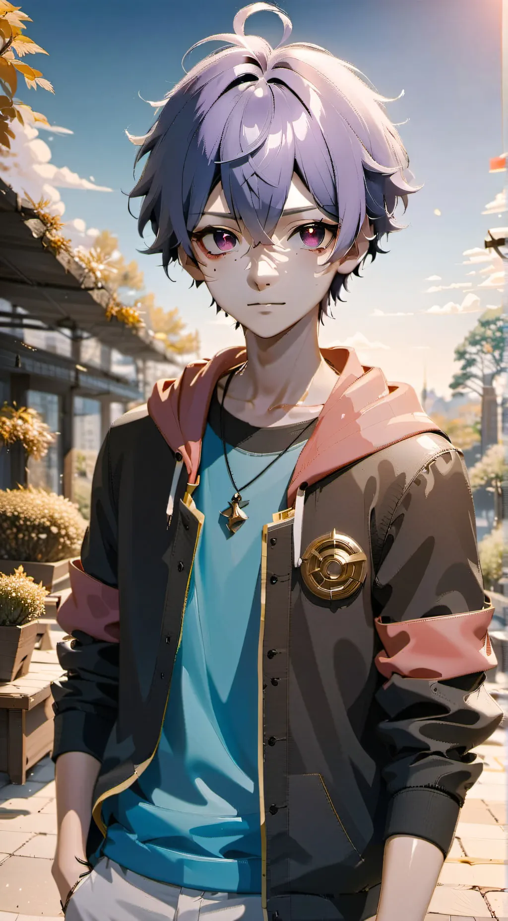ai character: Zane background