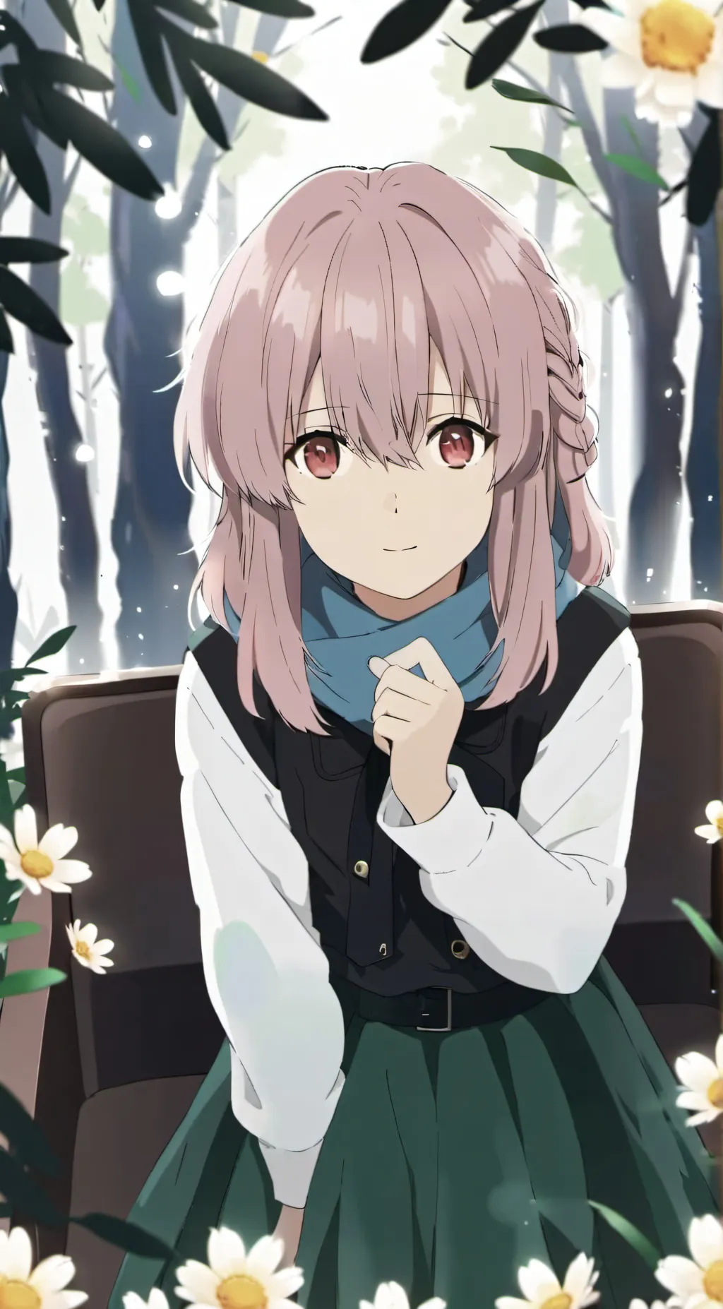 ai character: Shoko Nishimiya background