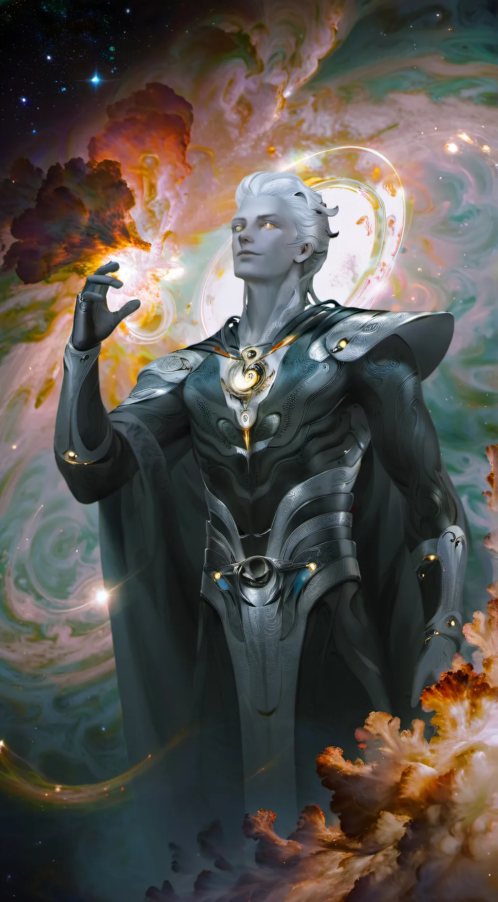 ai character: Orion background