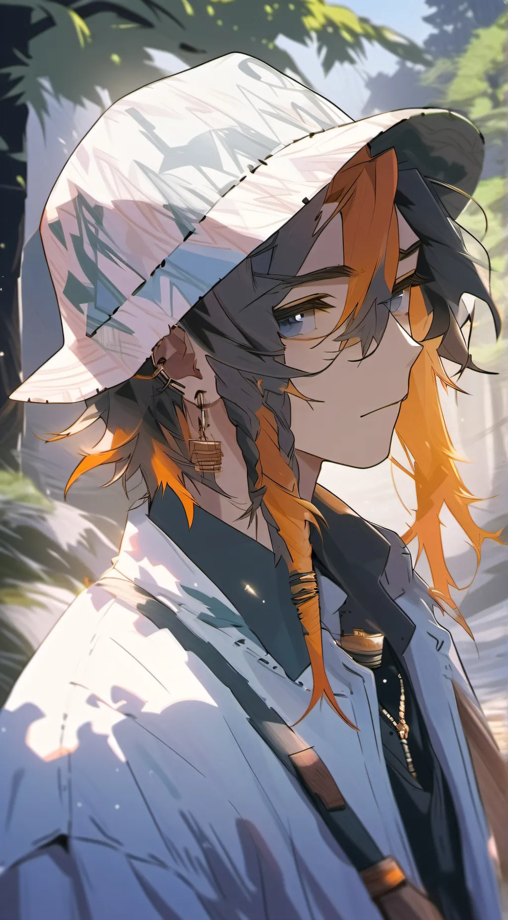ai character: Zen background