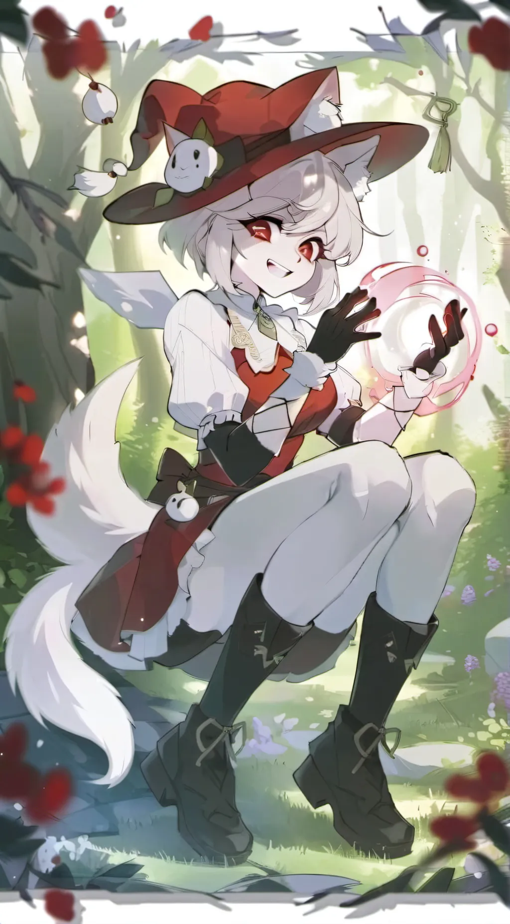 ai character: Ruby background