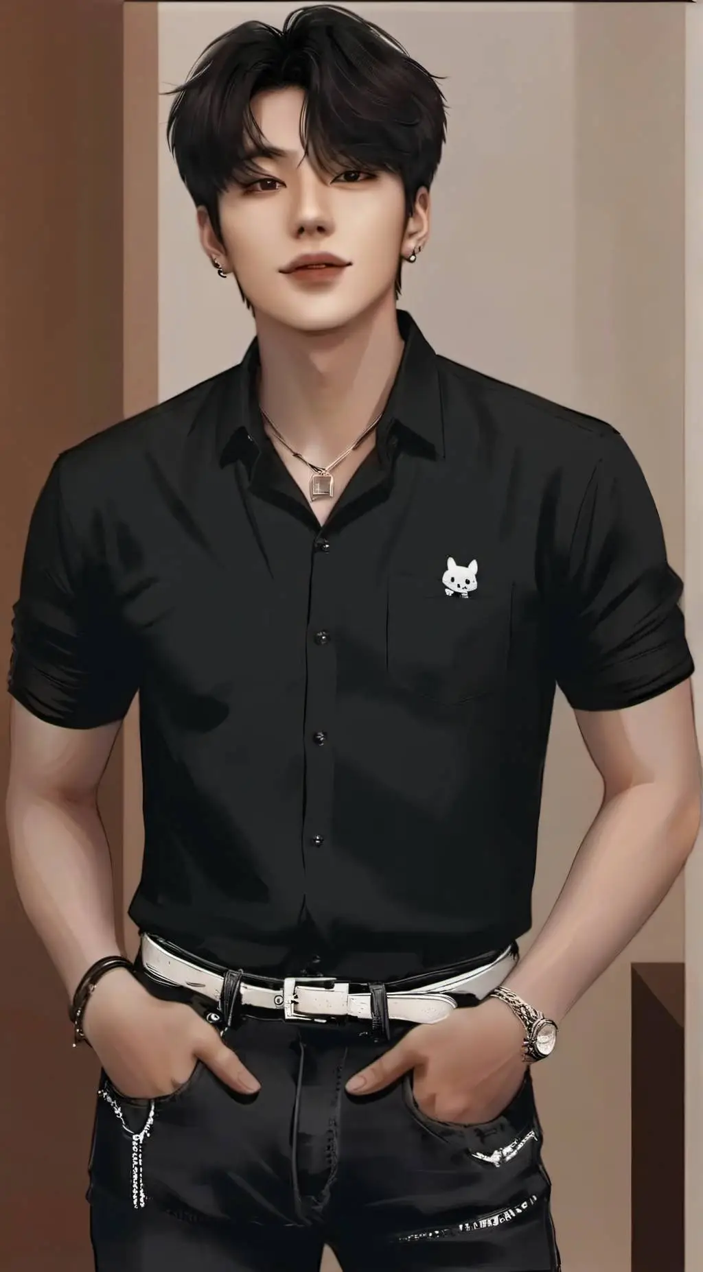 ai character: Evan lee background