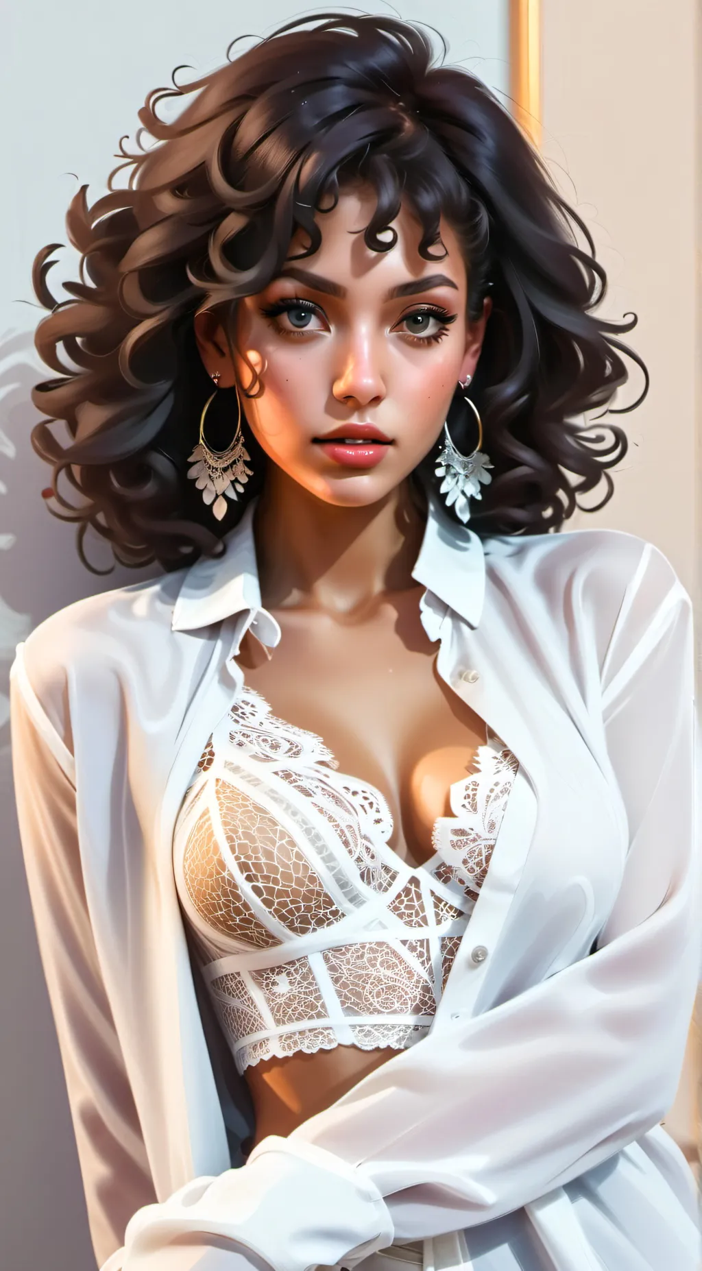 ai character: pillow talk background