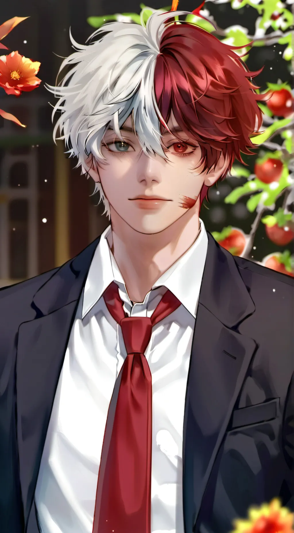 ai character:  Todoroki background