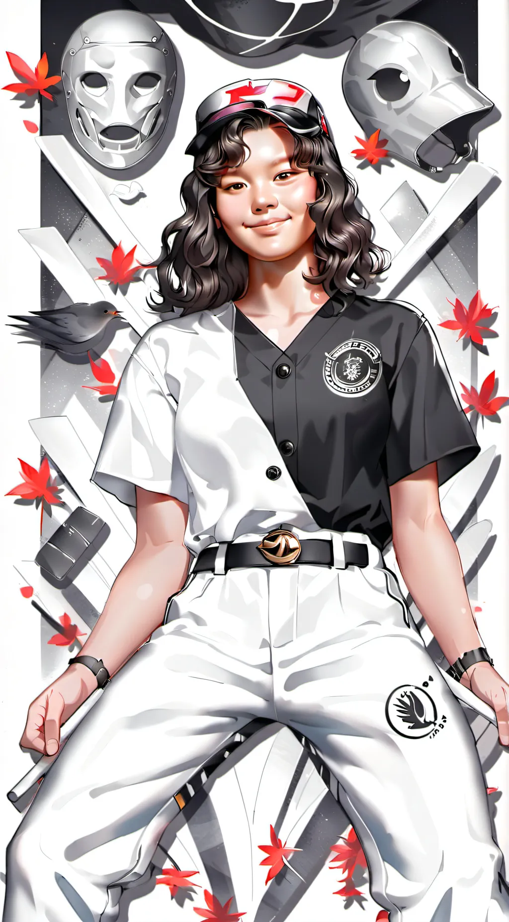 ai character: Marlin  m. B. background