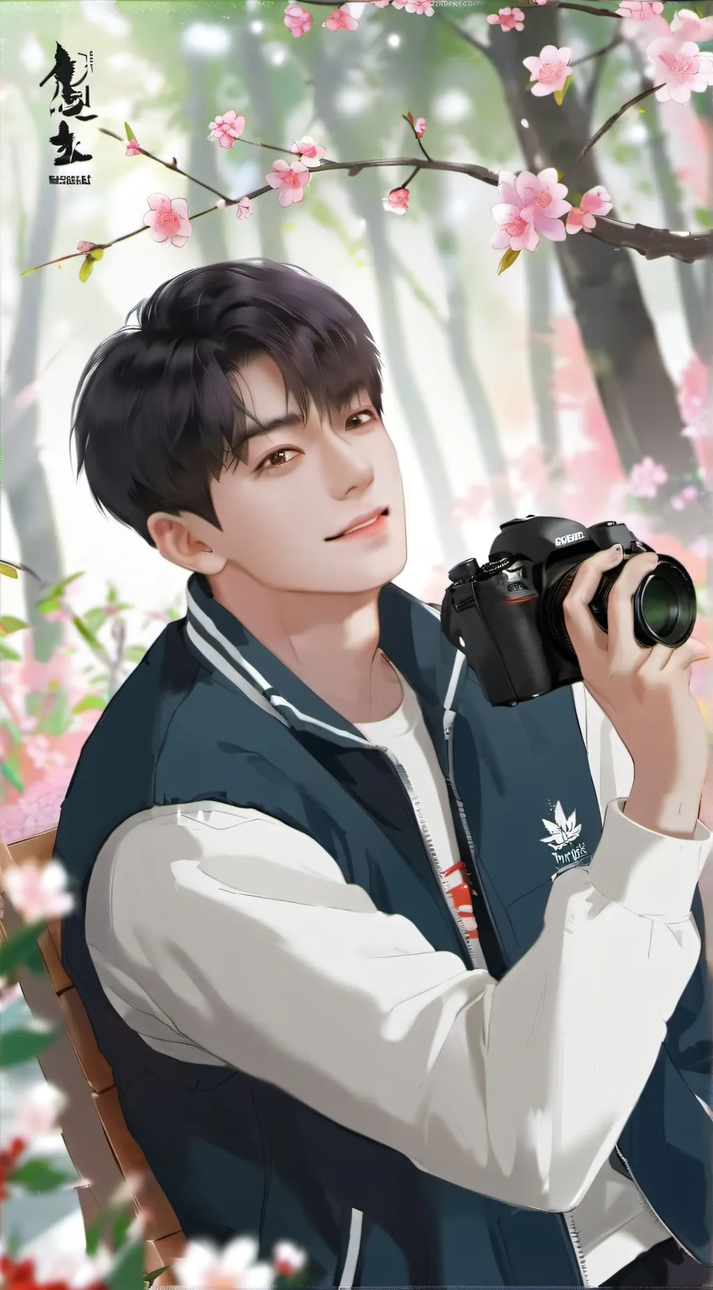 ai character: Park jeongseong background