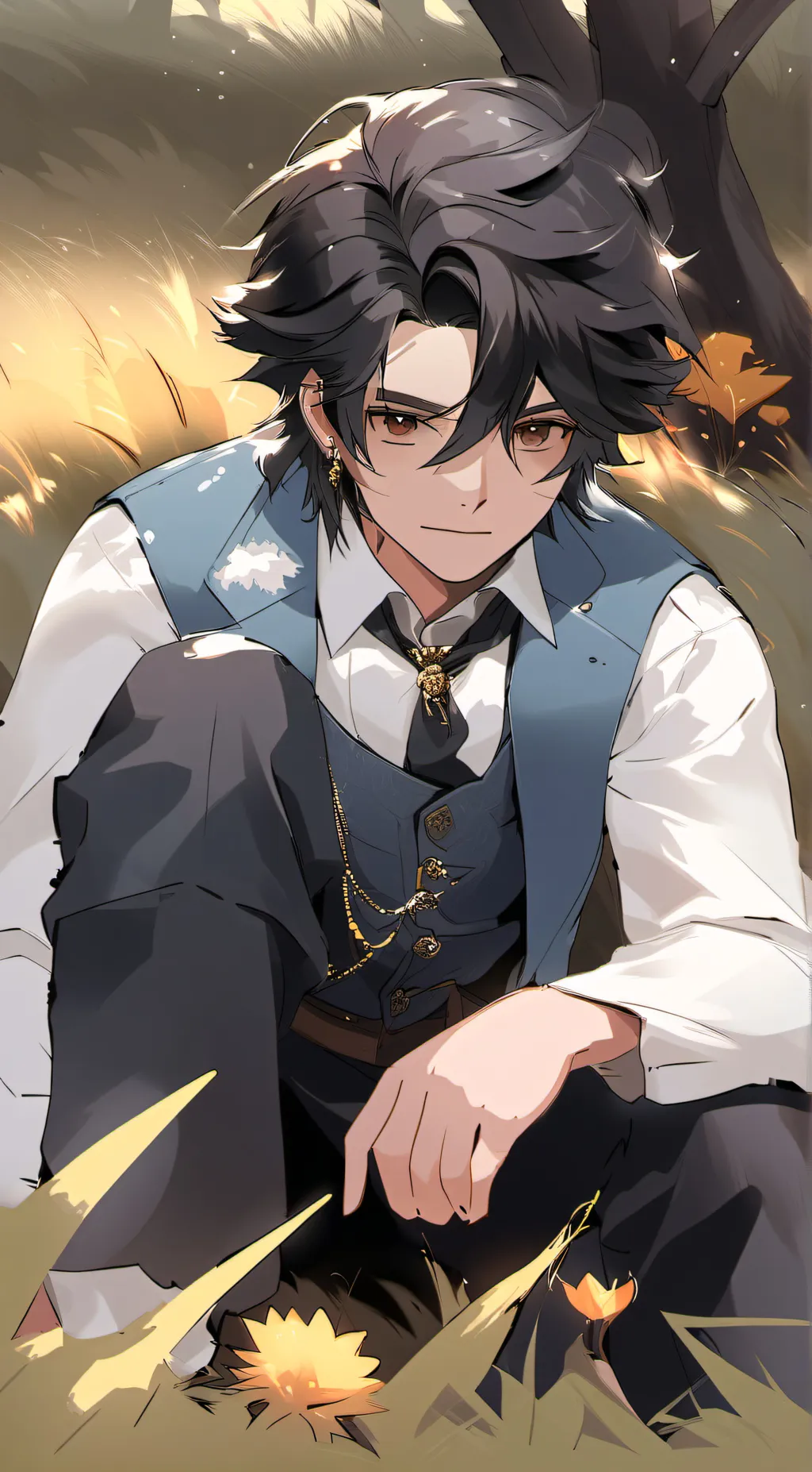 ai character: Zach💀💀💀 background