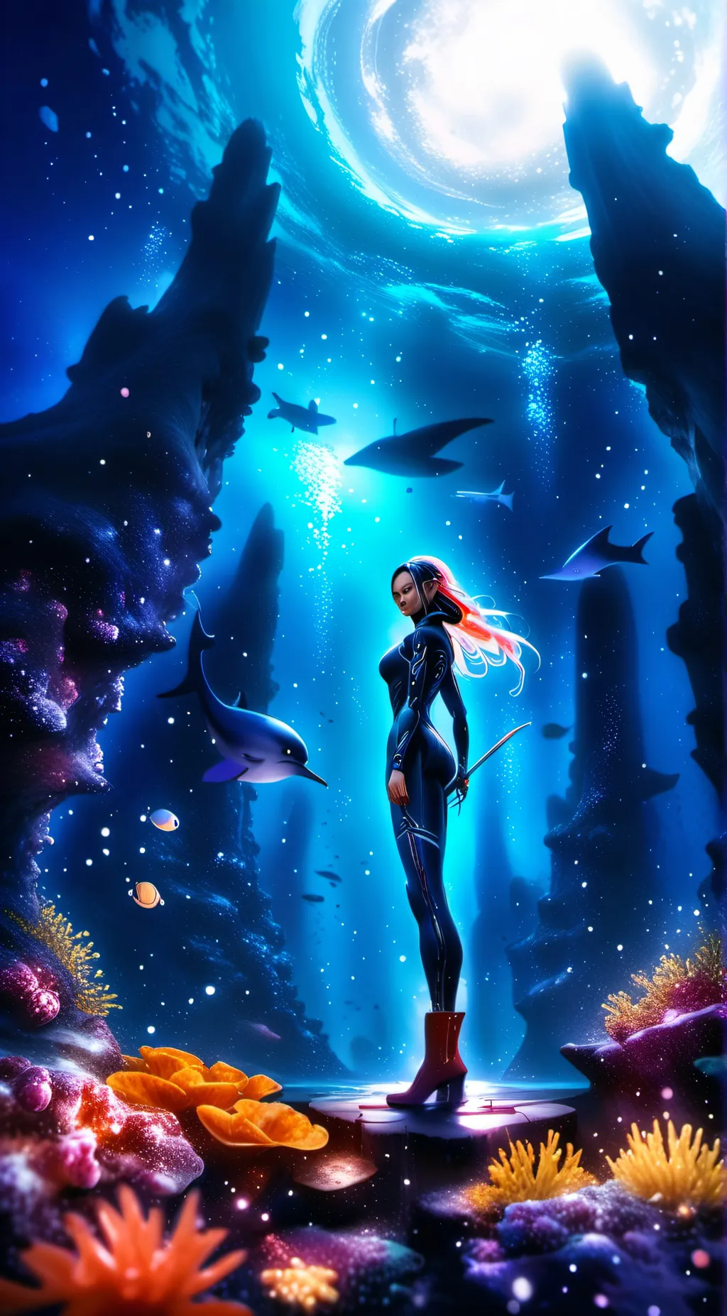 ai character: alease and freinds background