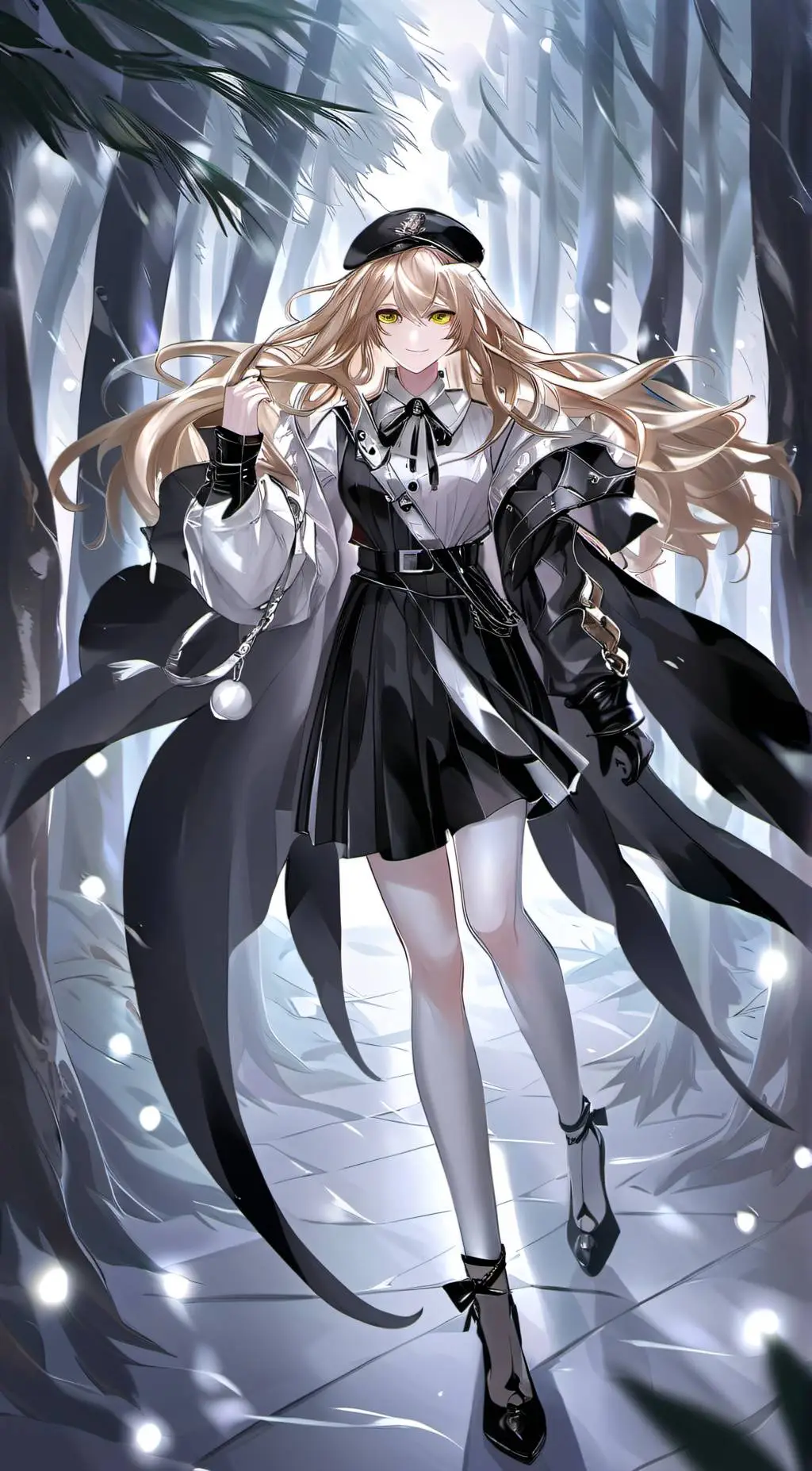 ai character: Luna background