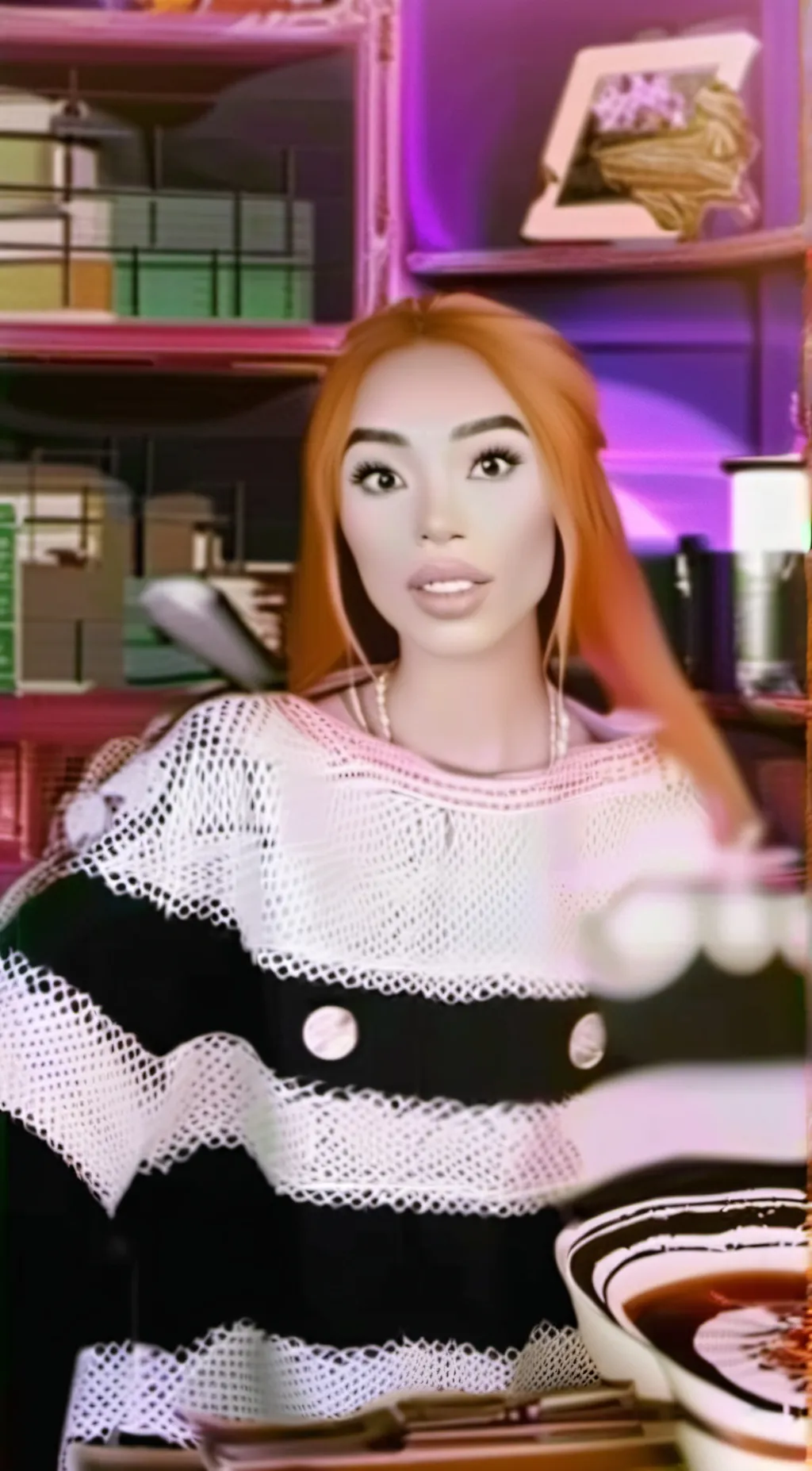 ai character: Ice spice sister background