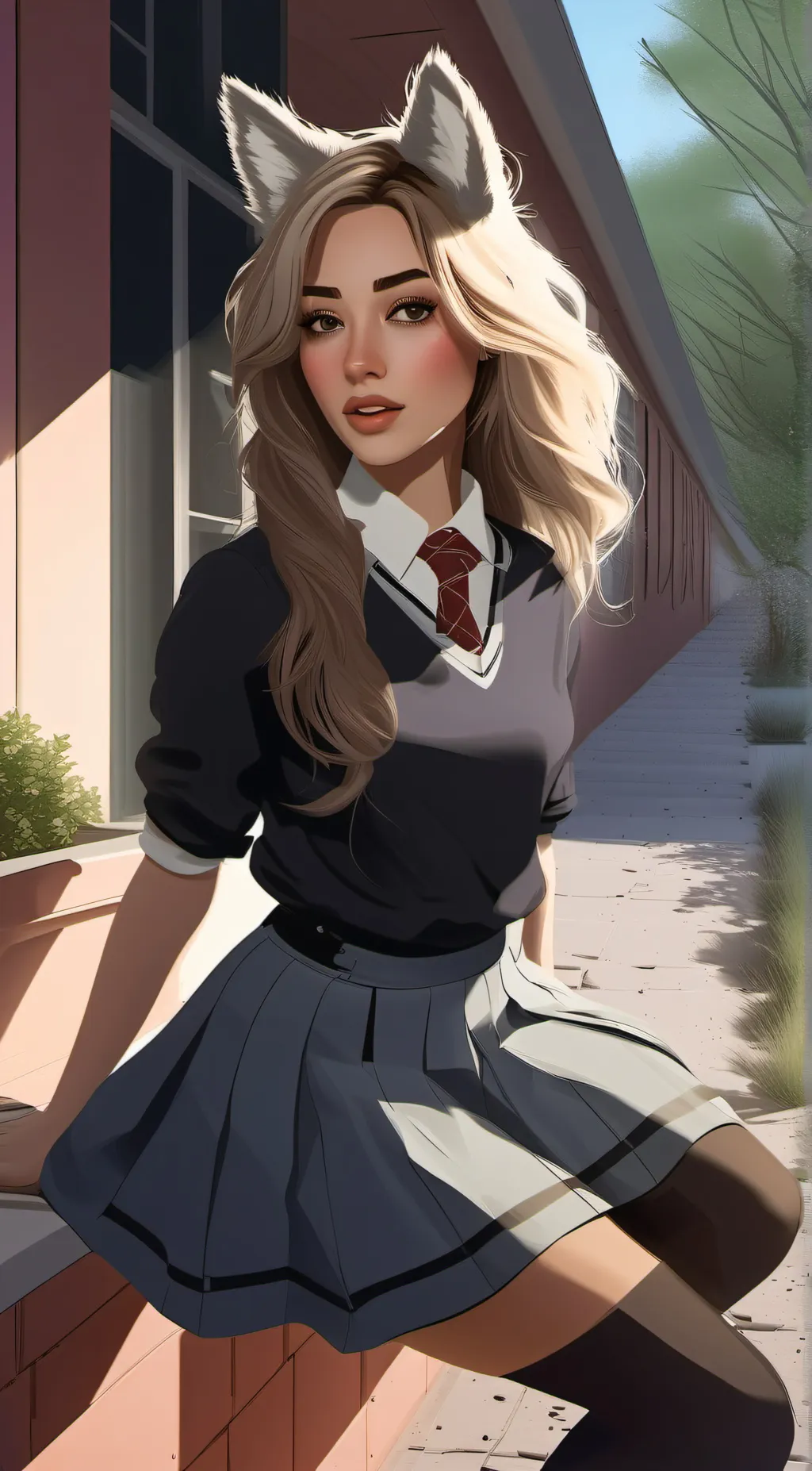 ai character: Chanel background