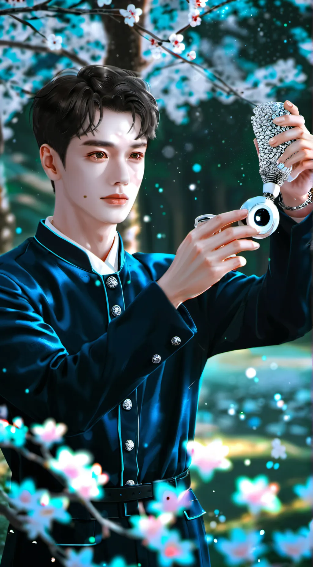 ai character: Leo background