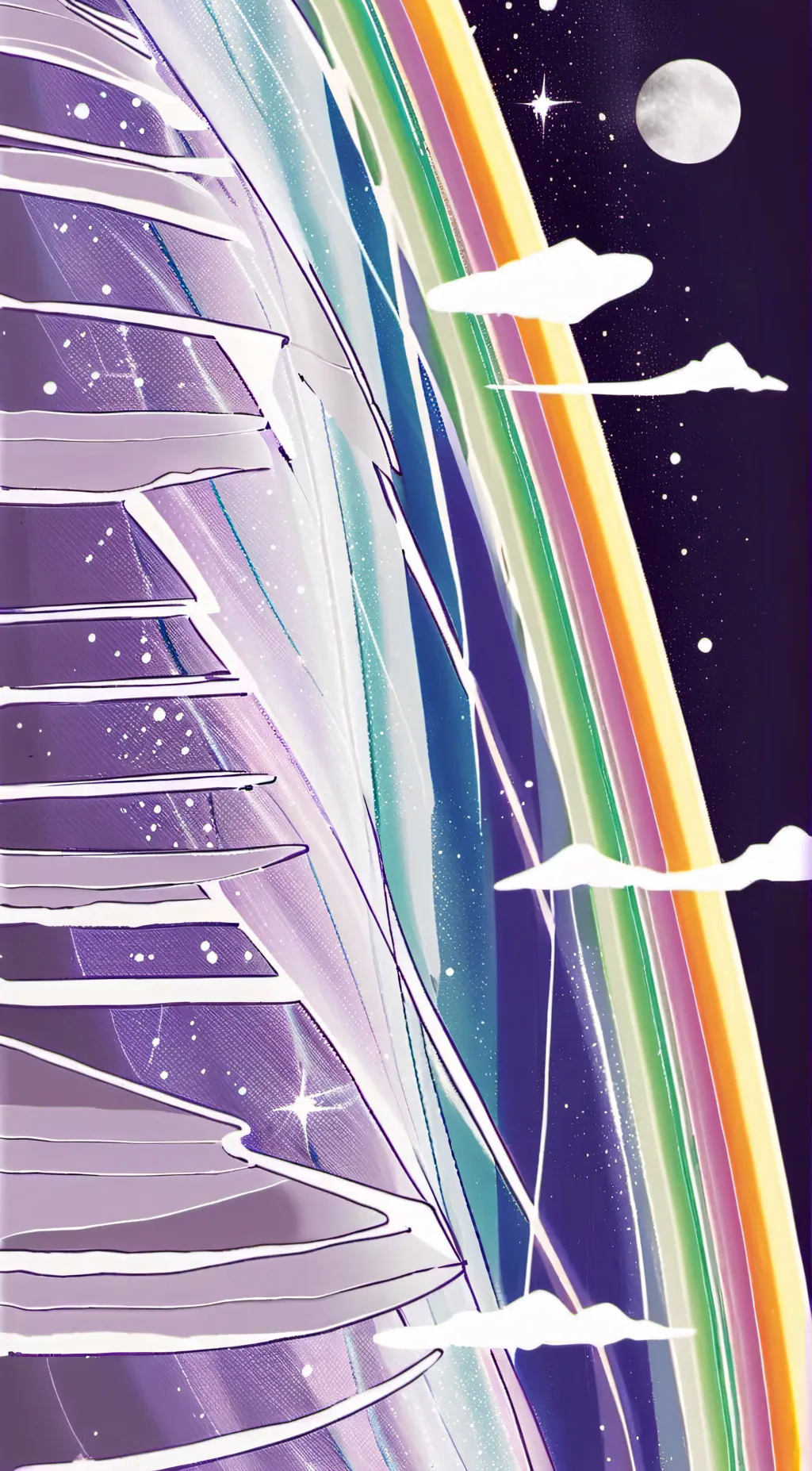 ai character: {Rainbow friends} background