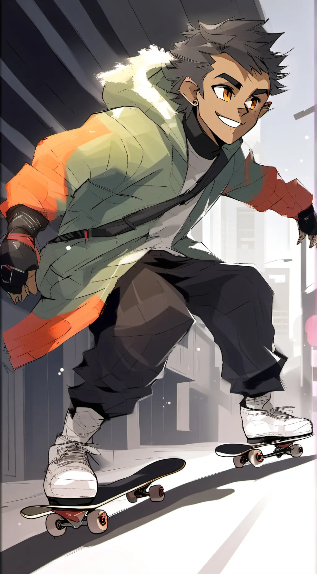 ai character: Jacob  background
