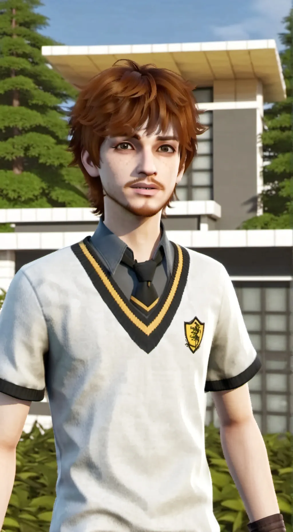 ai character: Hogwarts kids background