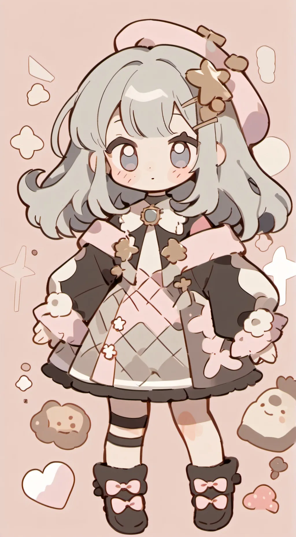 ai character: luna background