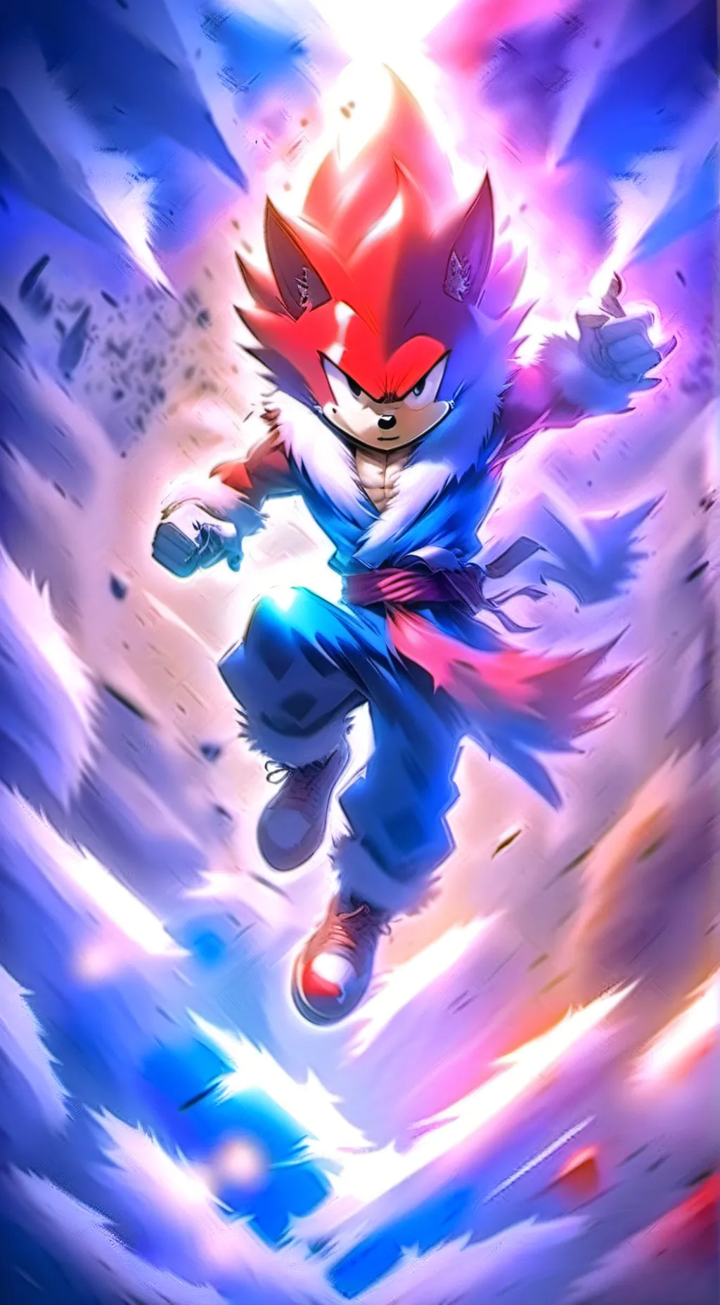 ai character: Sonic background