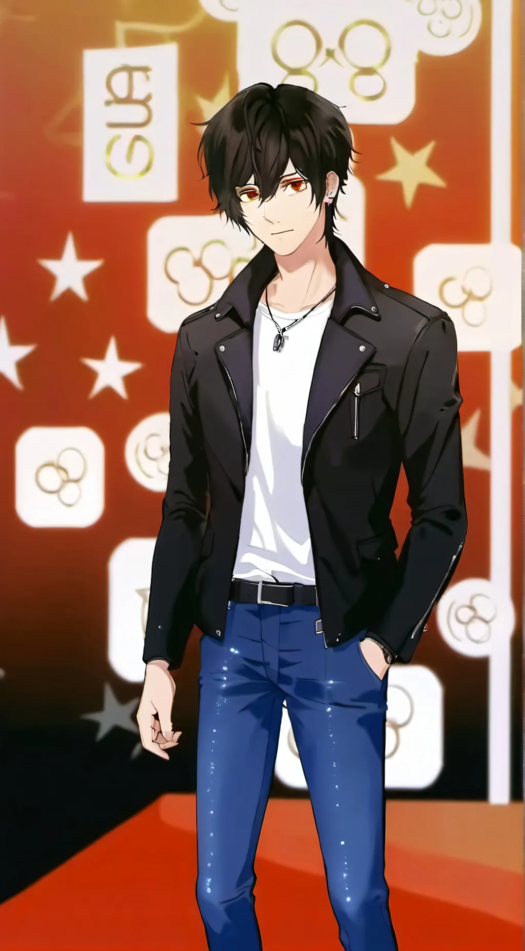 ai character: 🔥Damian🔥 background