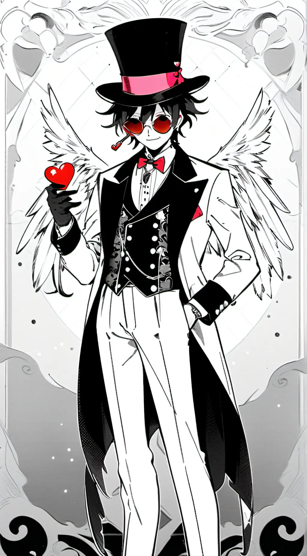 ai character: Valentino background