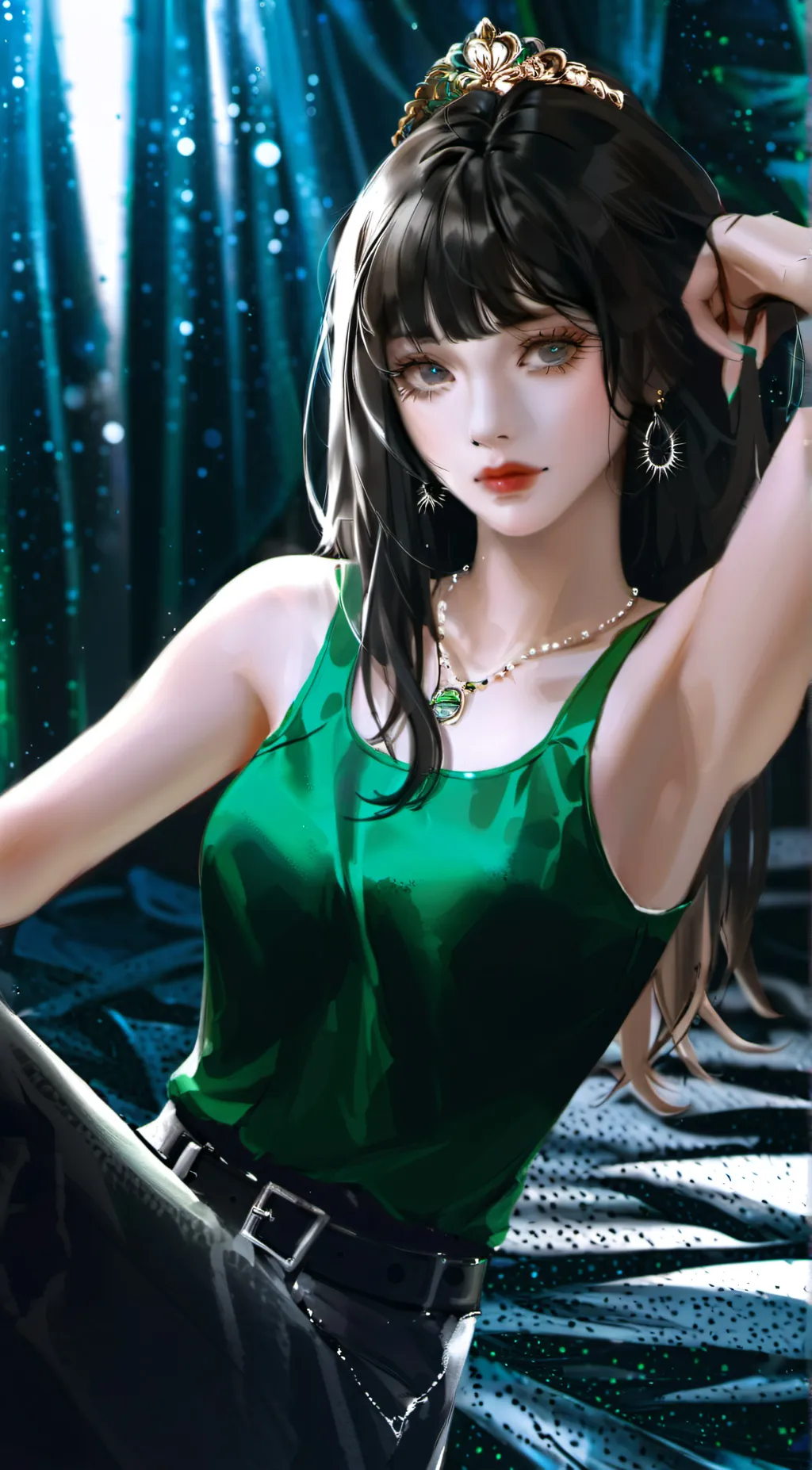 ai character: 💚Princess Hannah💚 background