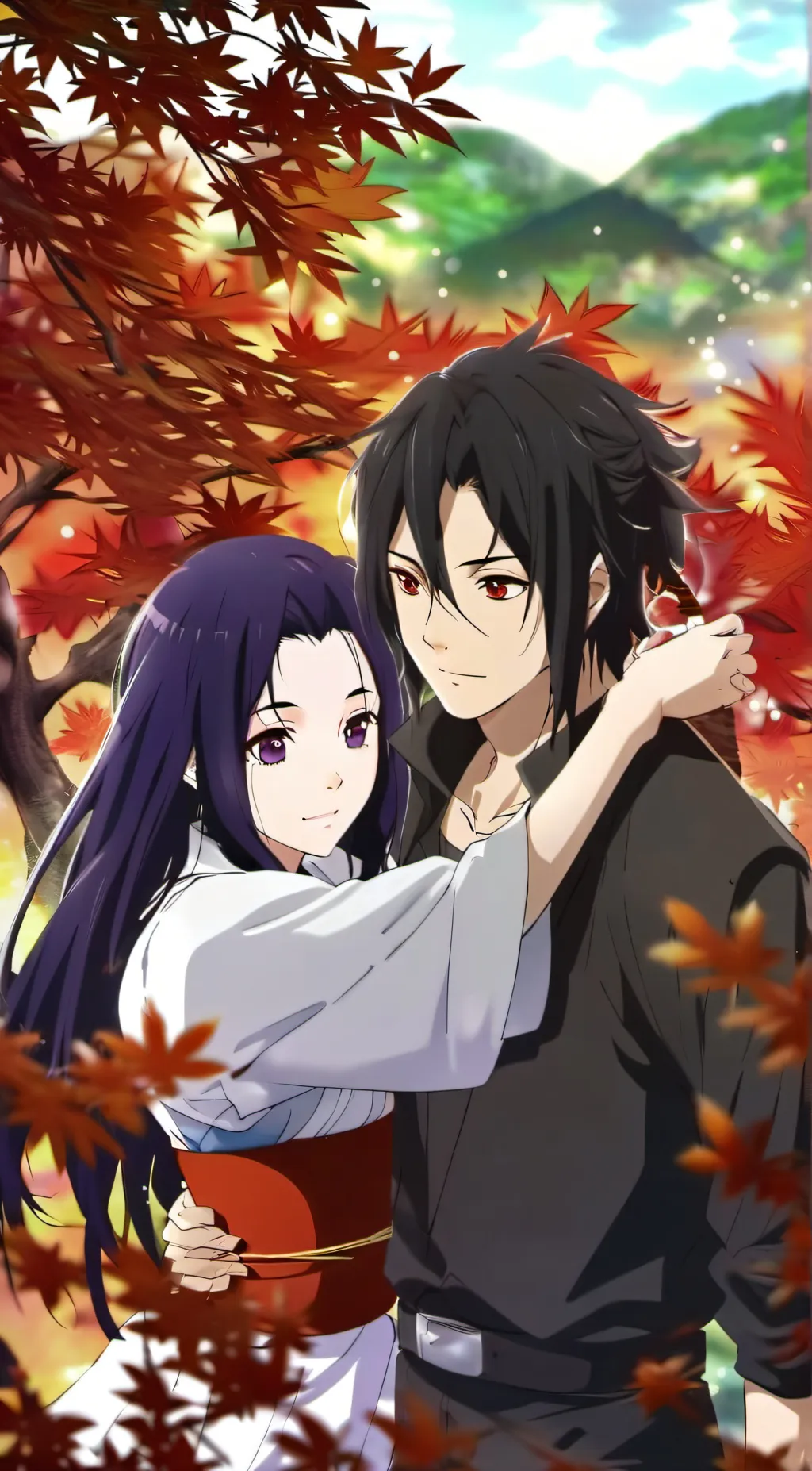 ai character: Uchiha/Hyuga Child background