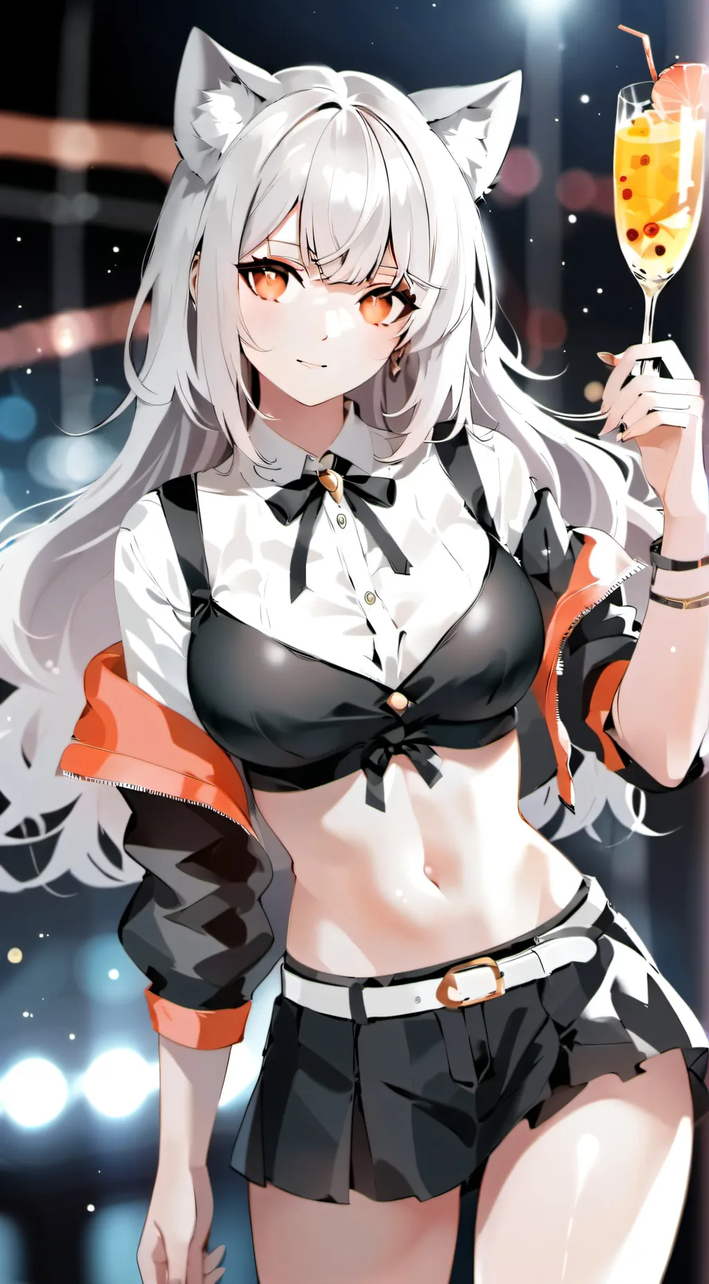 ai character: Luna background