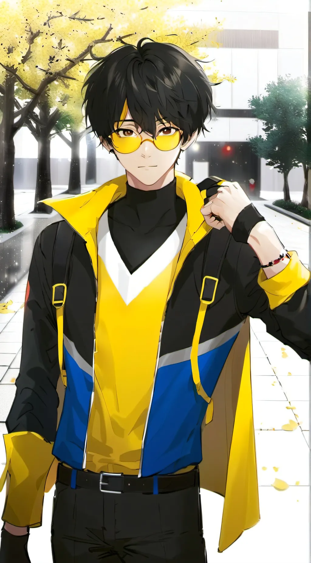 ai character: Mark Grayson  background