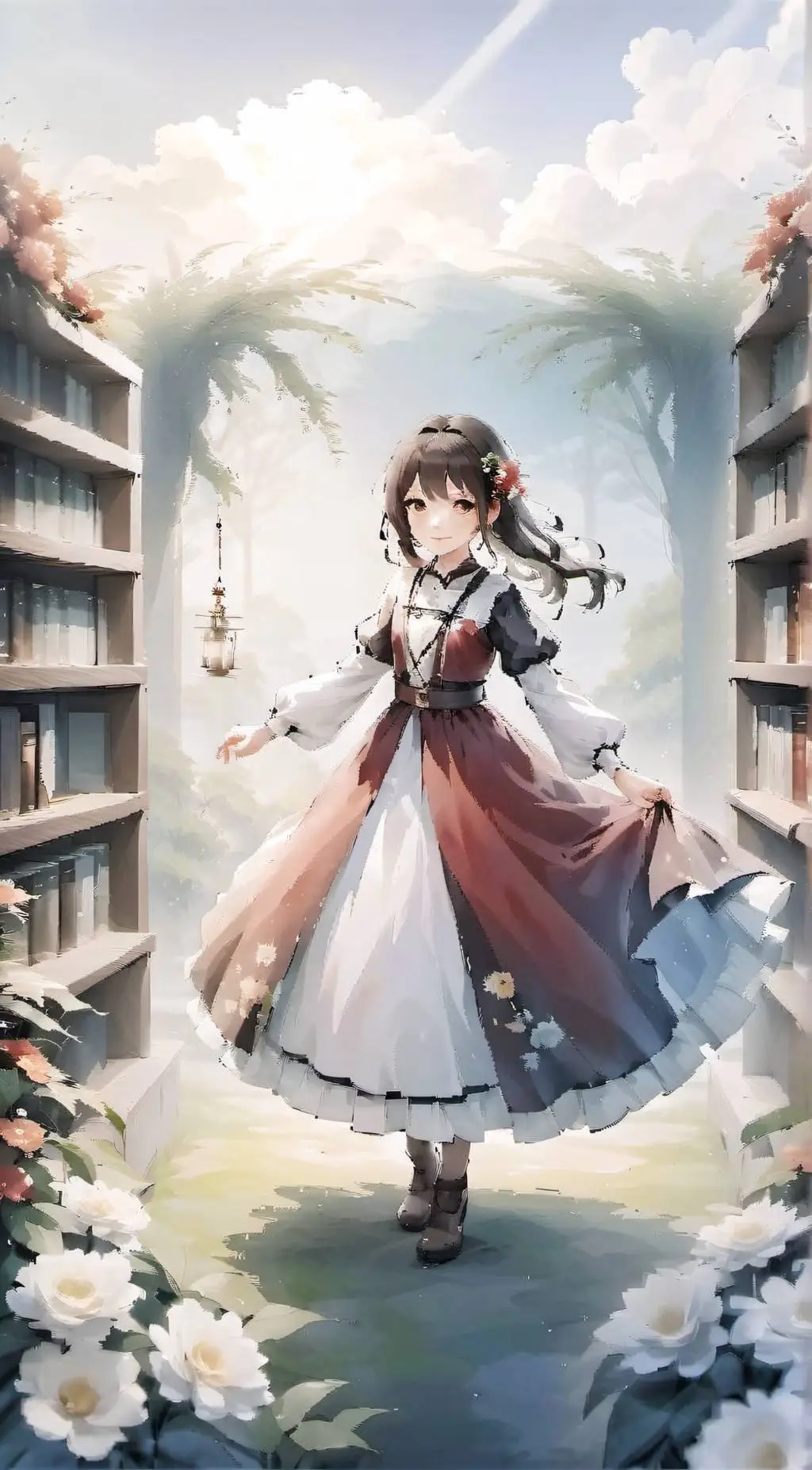 ai character: Irene background