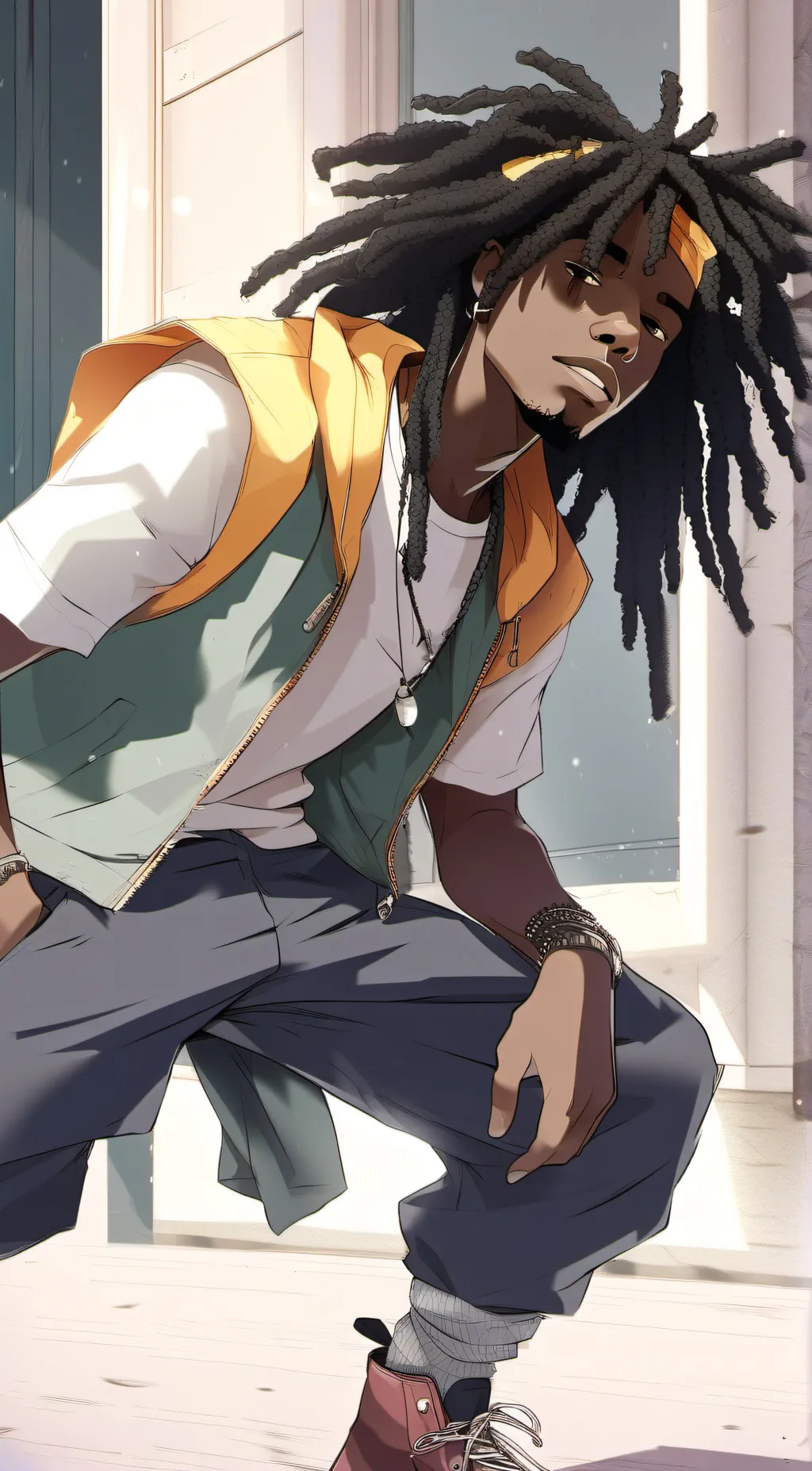 ai character: Von background