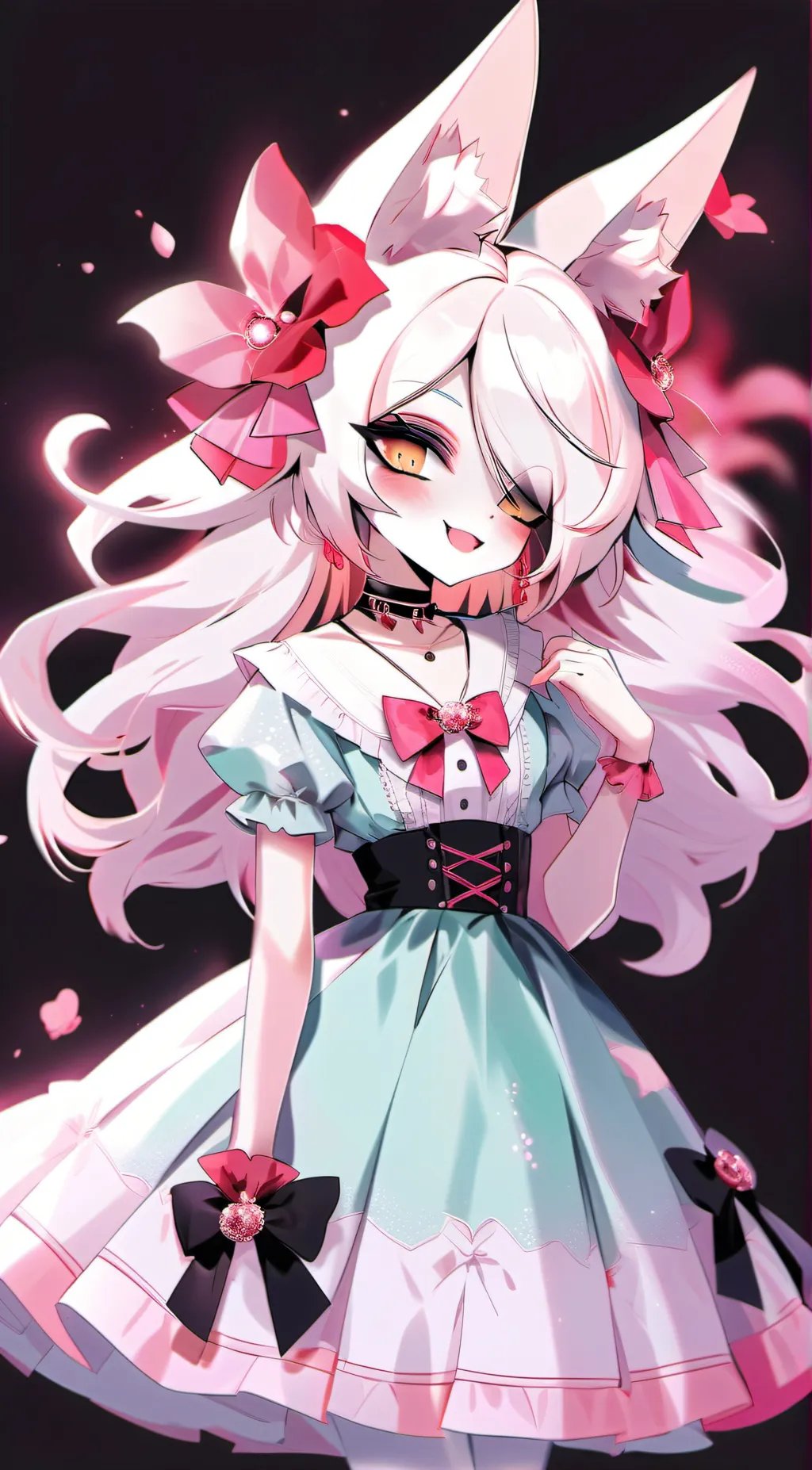 ai character: Addy  background