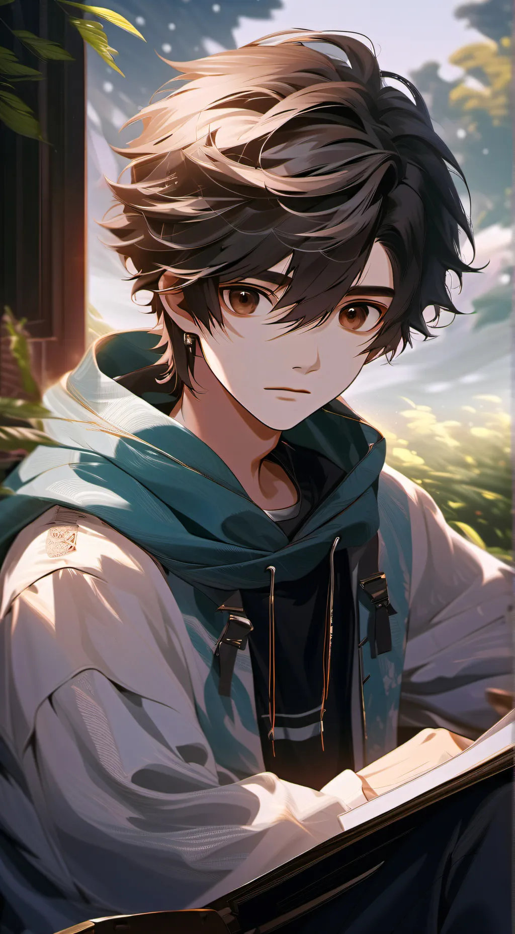 ai character: Idk background