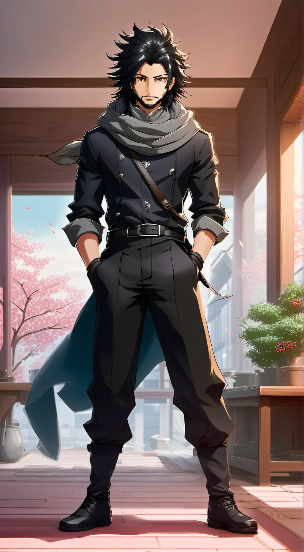 ai character: Mha background